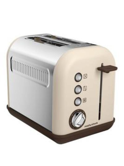 Morphy Richards Accents 2 Slice Toaster - Sand Morphy Richards Accents 2 Slice Toaster - Sand